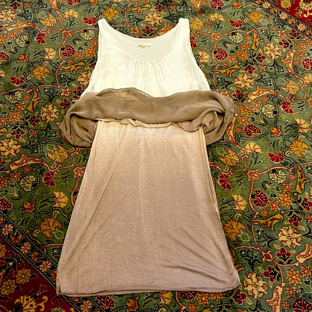Silk lined sleeveless Top/Dress - Picture 3 of 6